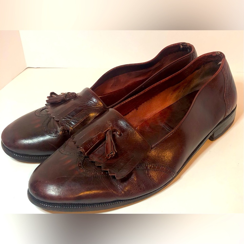 Dimitri Italian Made Brown Oxford Dress Shoes Men’s Size 11. Pre owned